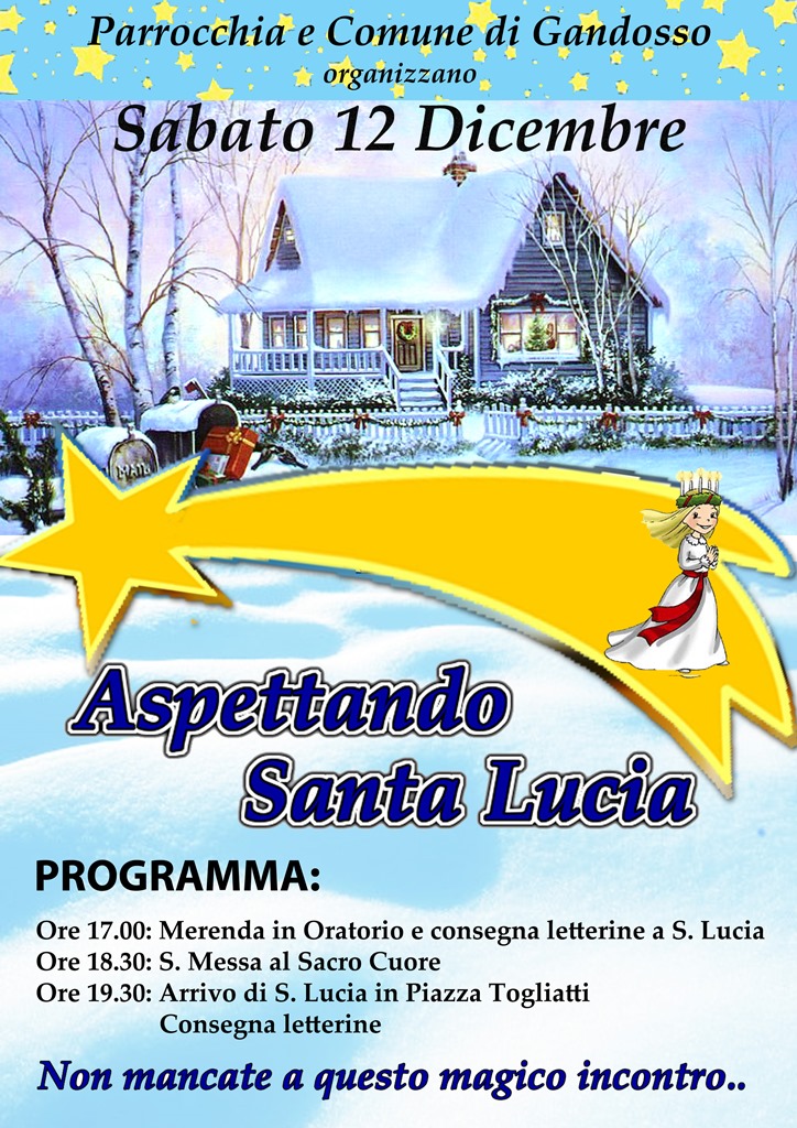 Arriva Santa Lucia