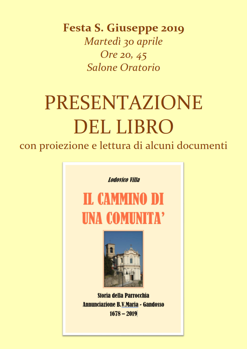 2019 LibroCamminoComunita 001